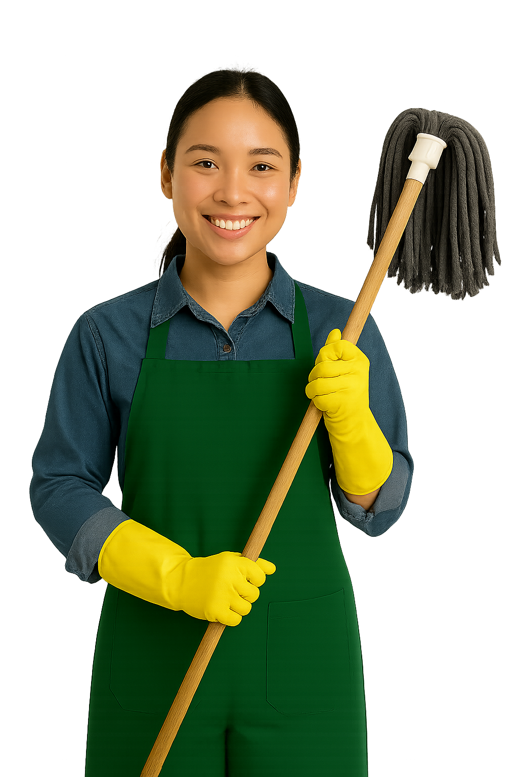 Women with Mop